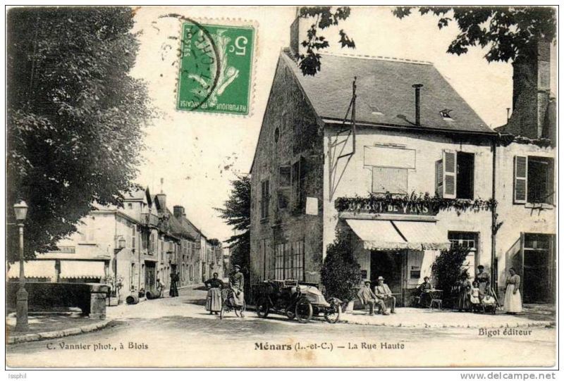 Entrée de la rue Haute (actuelle Rue Rouballay)